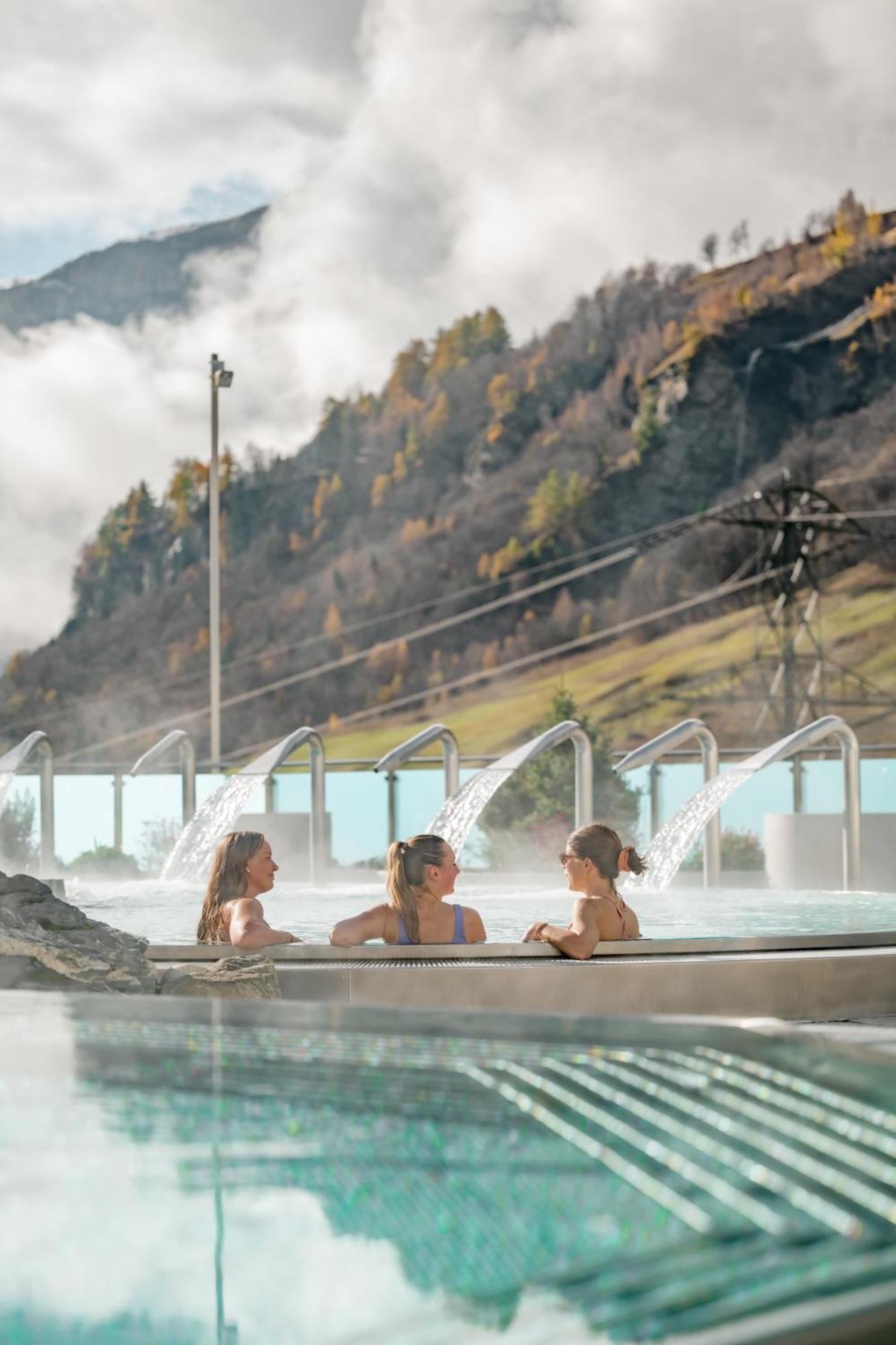 Grichting Hotel & Serviced Apartments Leukerbad Exterior foto